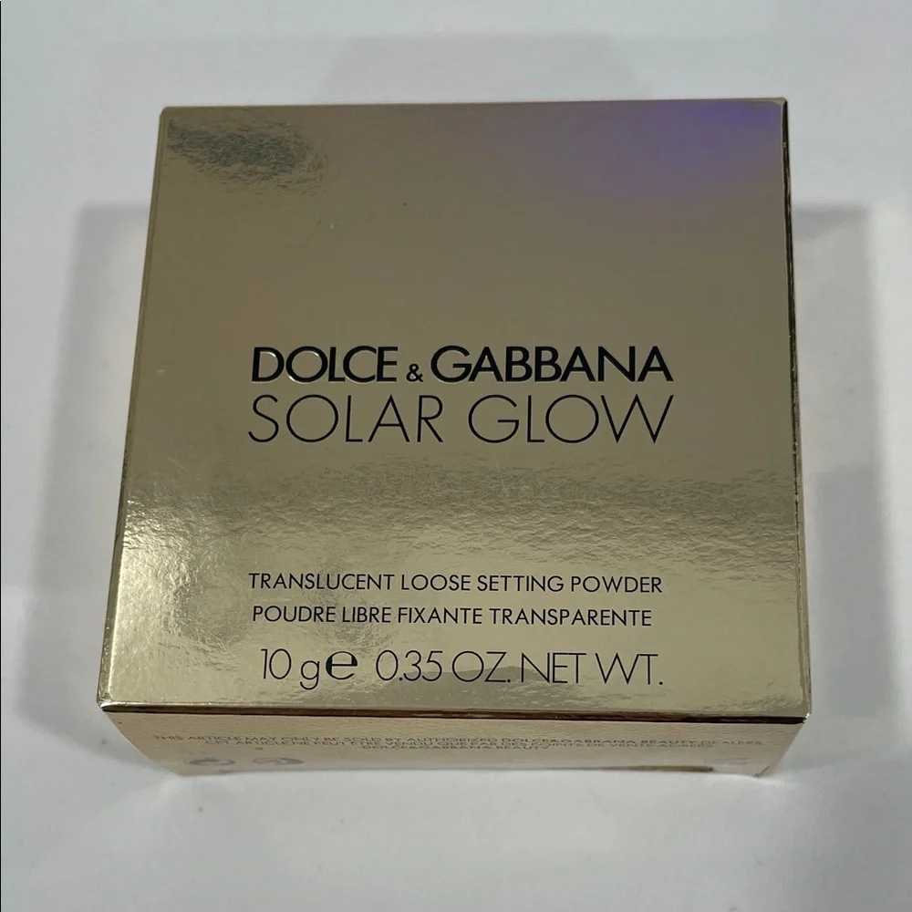 Dolce and gabbana sole glow Translucent powder